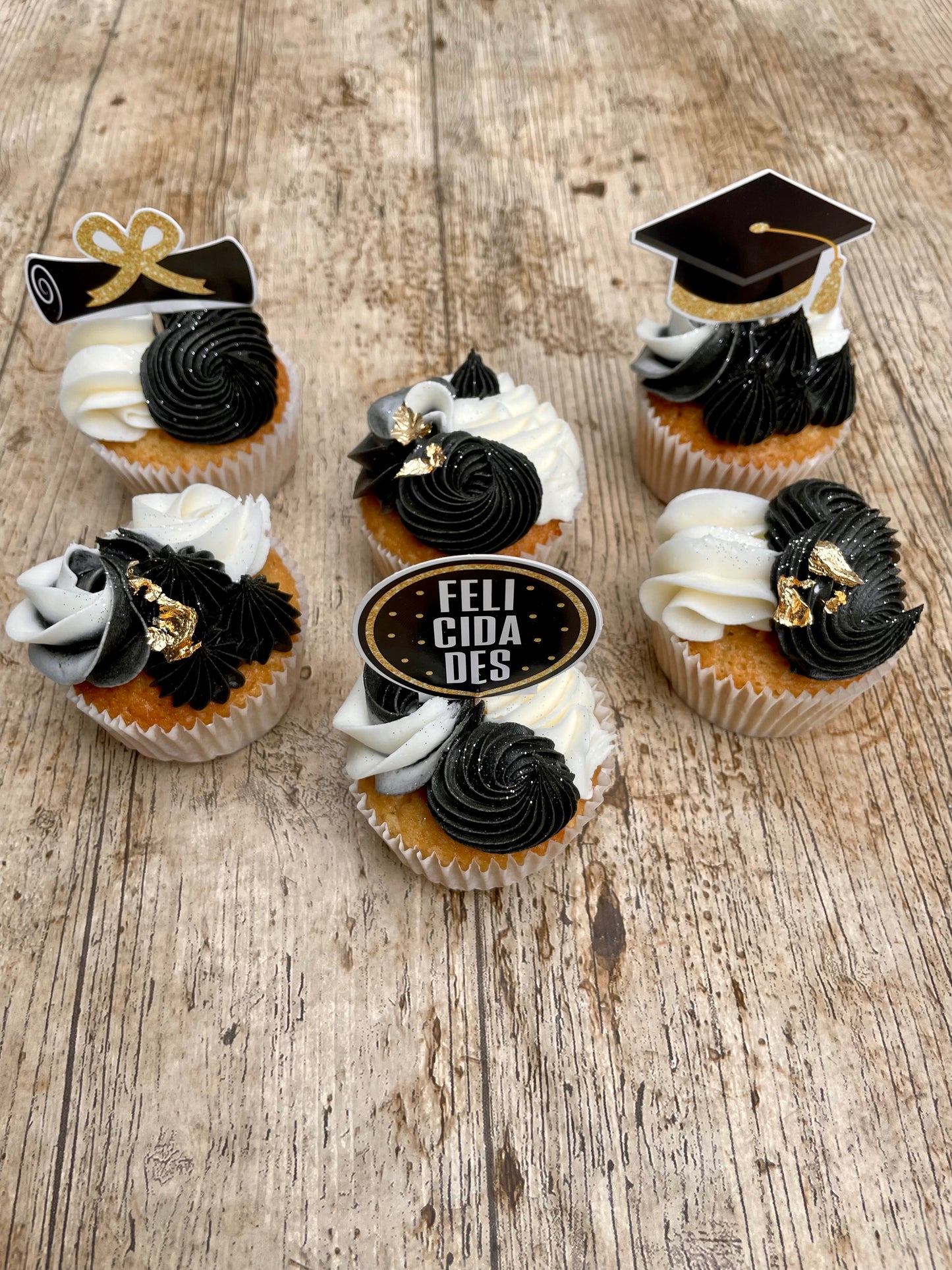 Cupcakes de Graduación