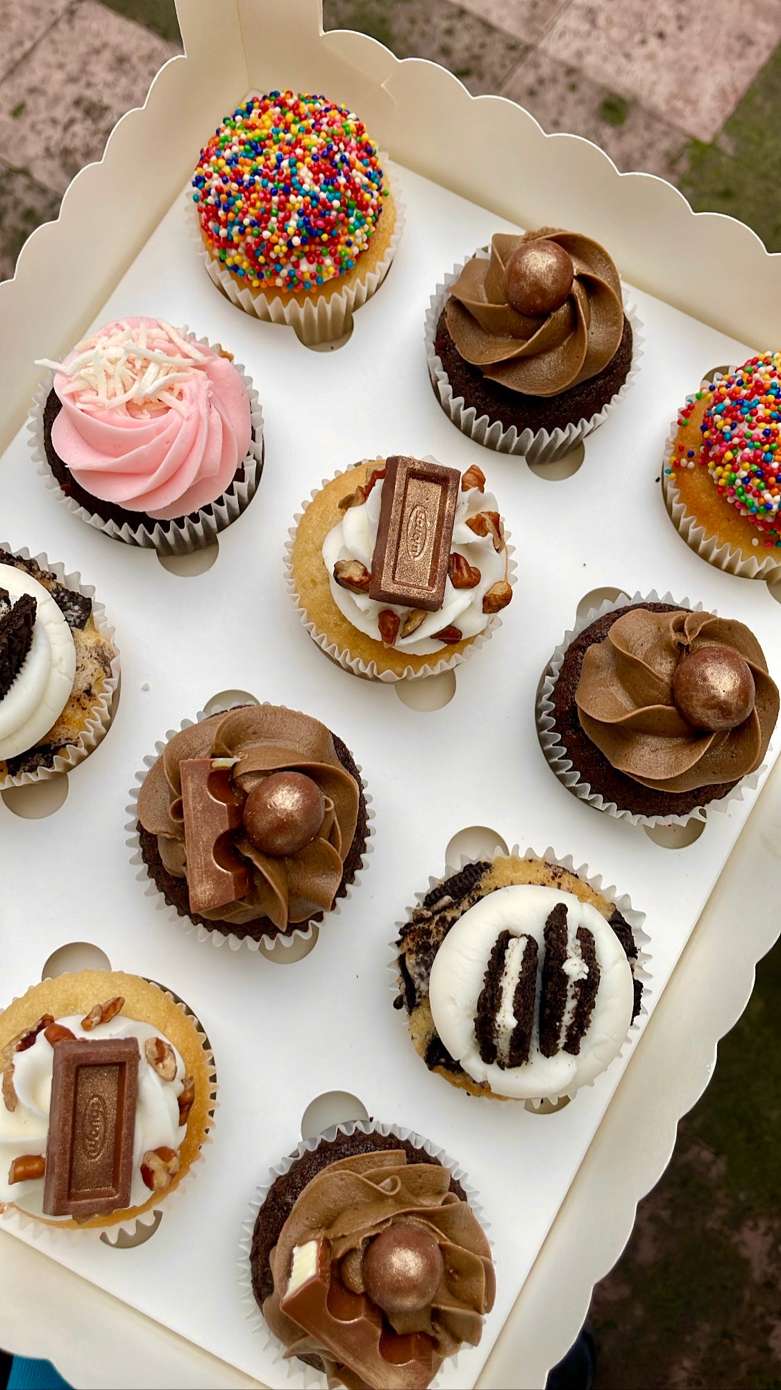 Cupcake Mix Box