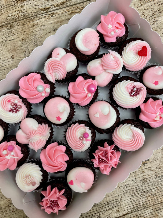Cupcakes Mini Rosa