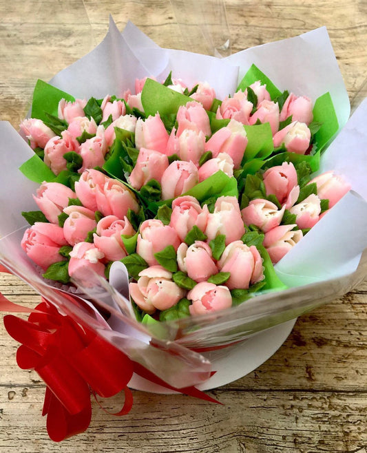 Bouquet de Cupcakes Tulipanes